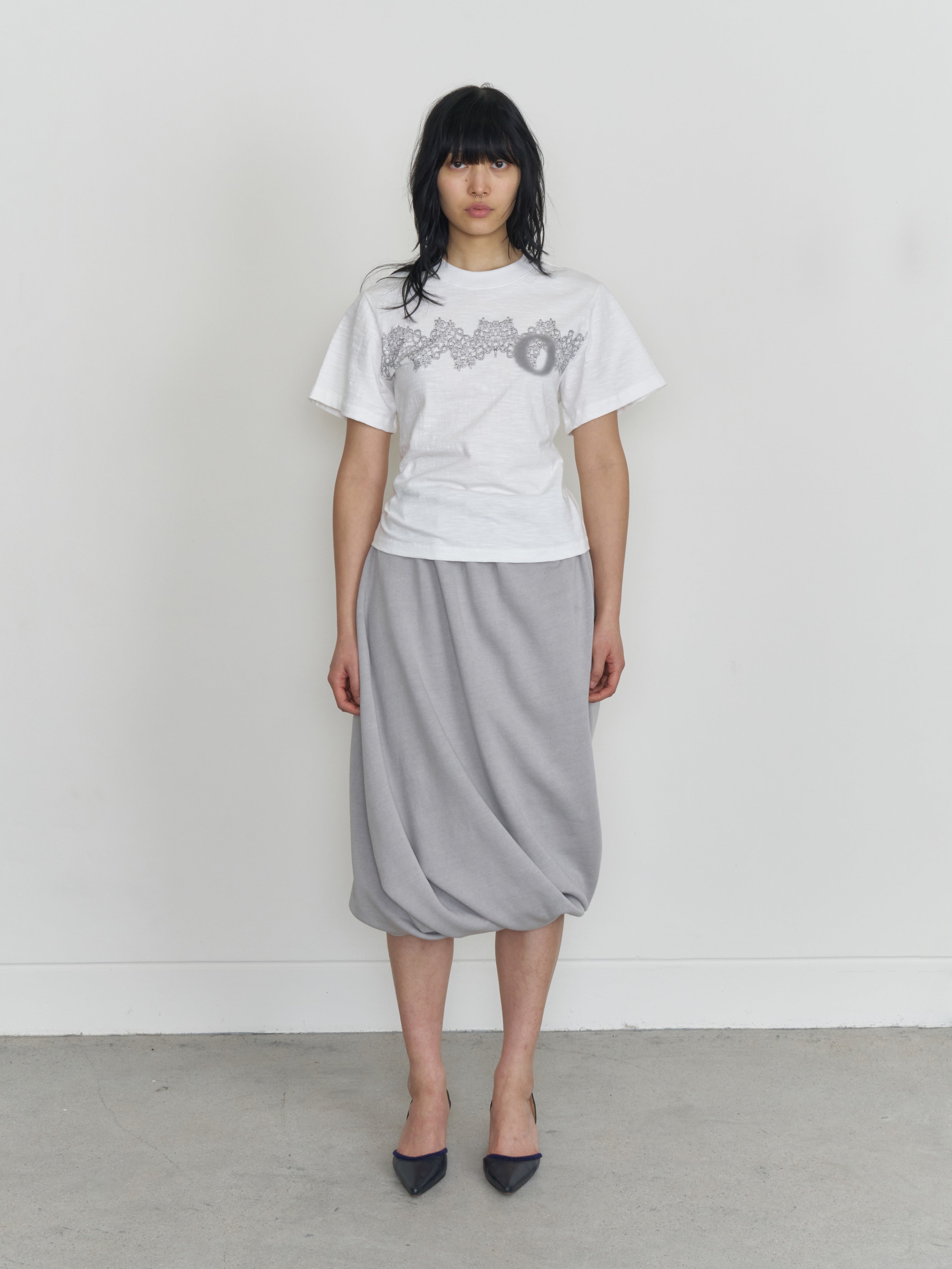 【odlyworkshop】Doily Corset Tee - 3 colors