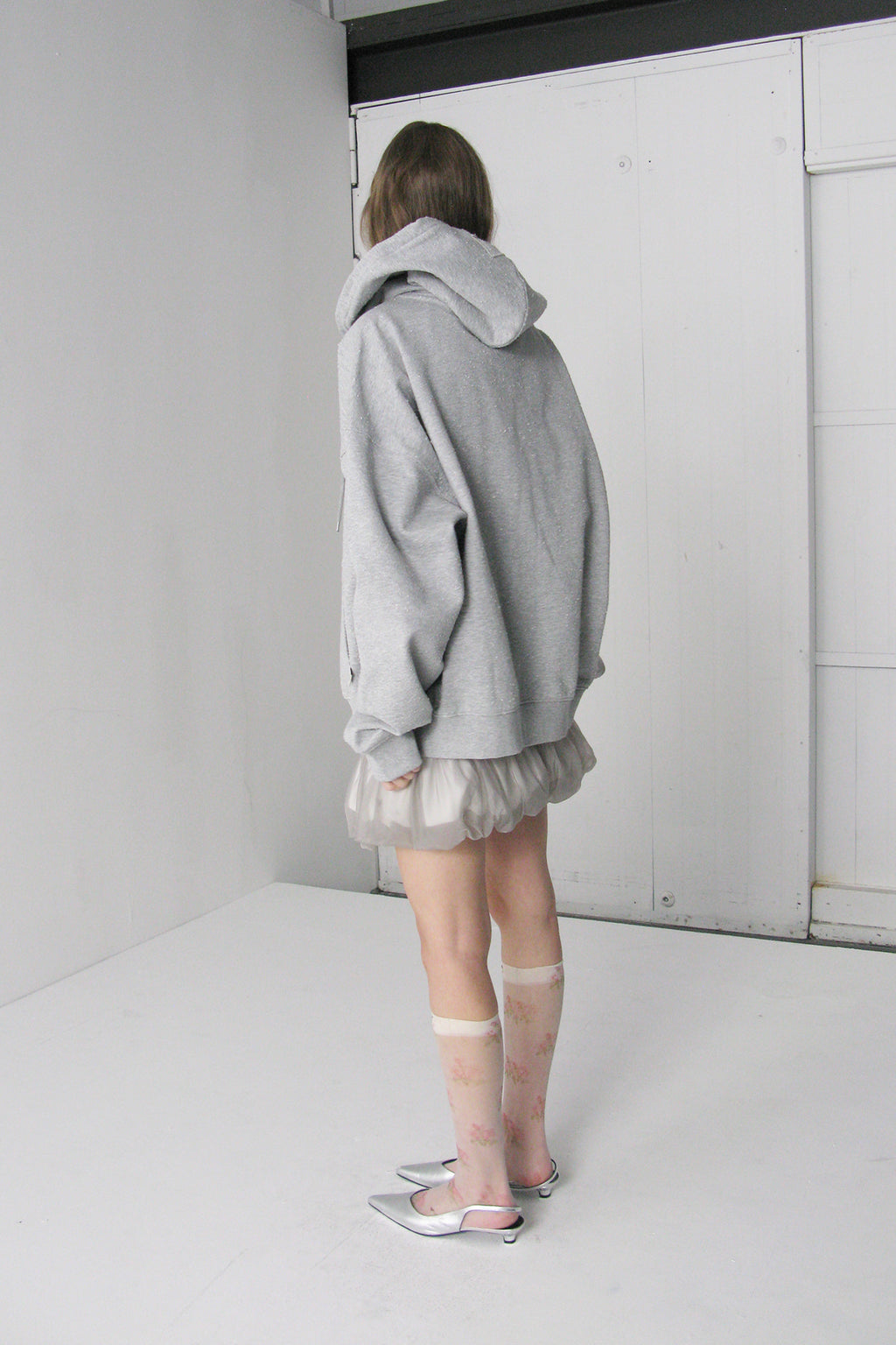 【overdue flair】ANTIQUE ROSE KNEE SOCKS