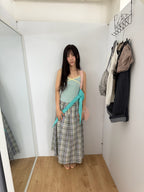 【hippie dippy】撞色拼接蕾絲背心 - 4 colors