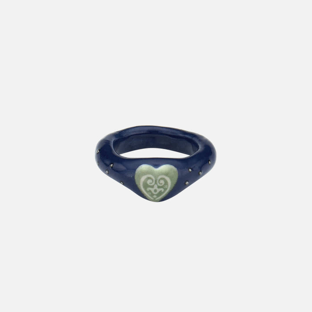 【NFF】dotty romance ring - navy