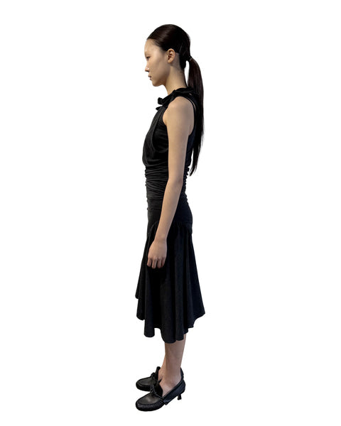 【odlyworkshop】Layered Scoop Dress - 3 colors
