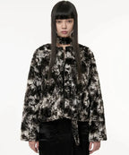 【Flare up】Scarf Fur Jacket