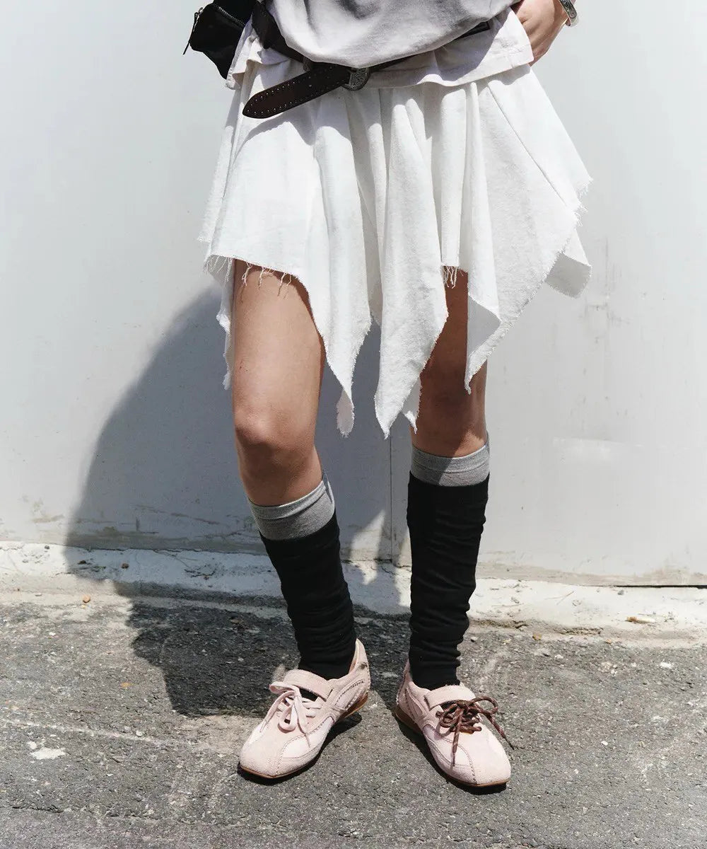 【KHIHO】 PINKING MARY JANE SNEAKERS - 11 colors