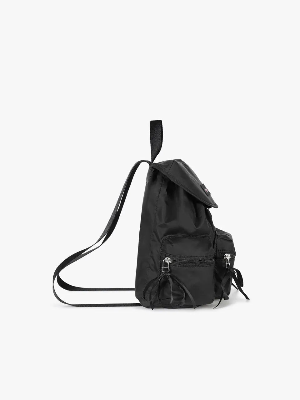 【fennec】BERRY POCKET BACKPACK [ SLIVER / BLACK ]