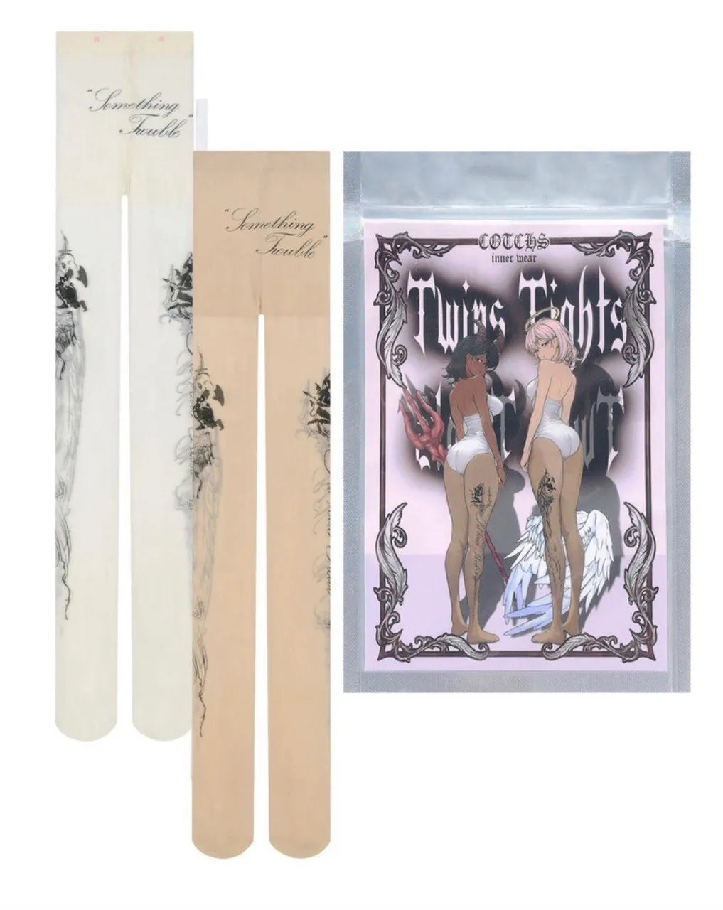 【cotchs】COTCHS TWINS TIGHTS ( 2 colors )