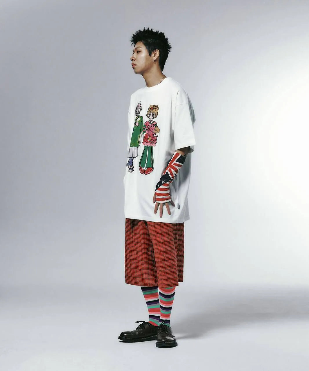【niceghostclub】[ x soulpusssy cat ] ghostsoulgirl big big tee [white/black]