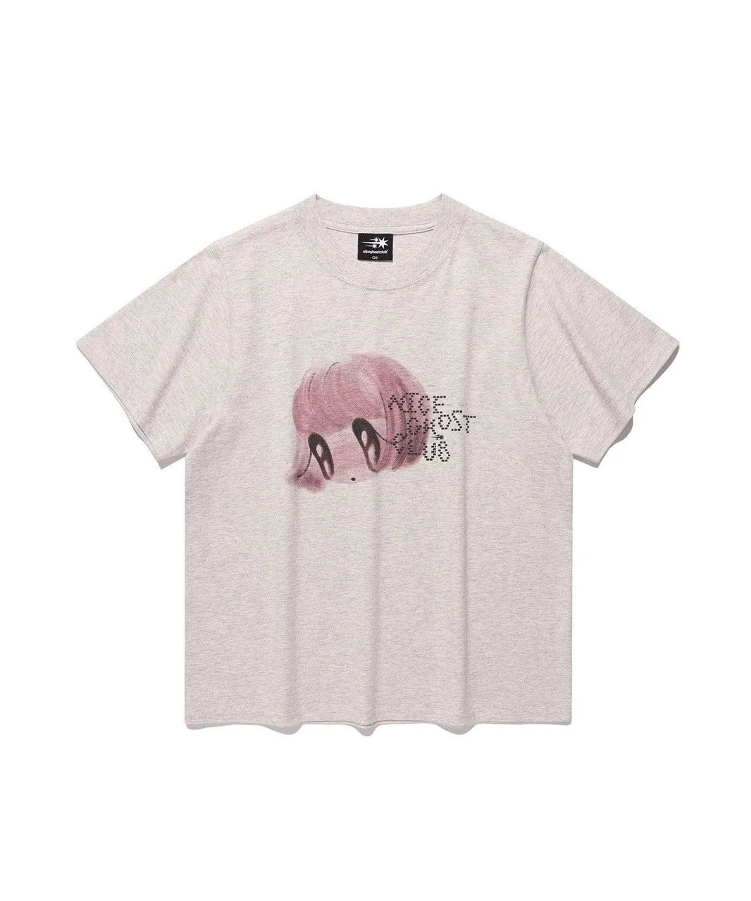 【niceghostclub】big eyes doll tee[ white / black / pink ]