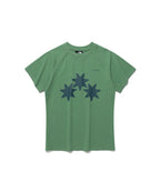 【niceghostclub】 religious symbol mini tee [ green / navy / grey ]