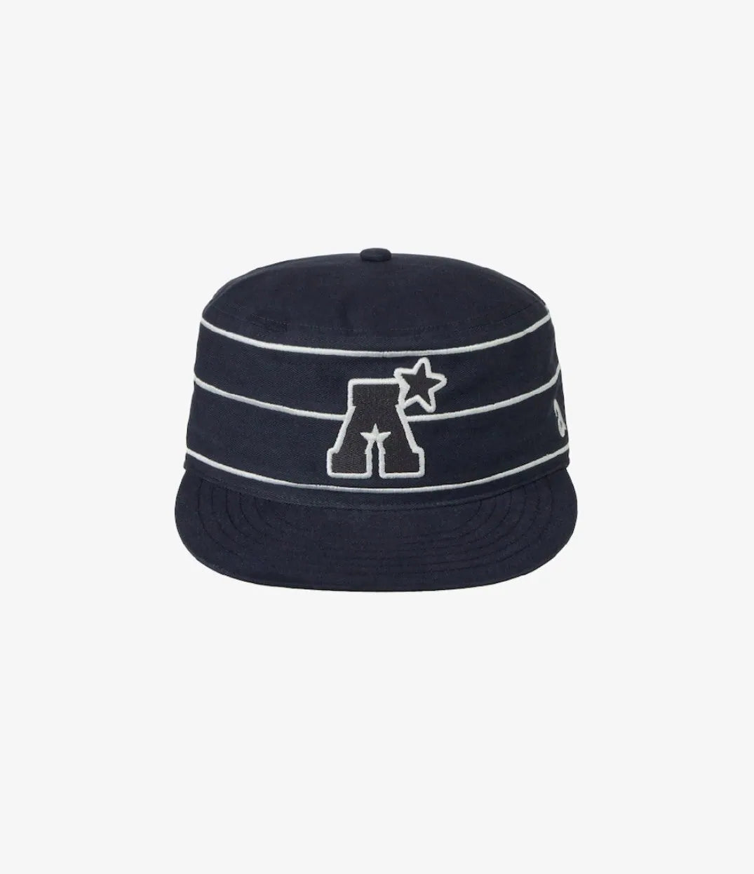 【aeae】A LOGO PILLBOX CAP [ CAMO / NAVY ]