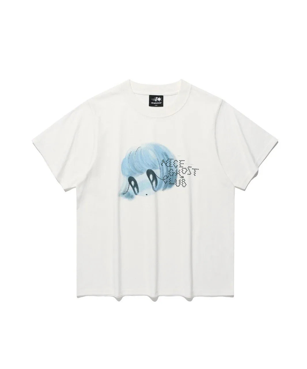【niceghostclub】big eyes doll tee[ white / black / pink ]