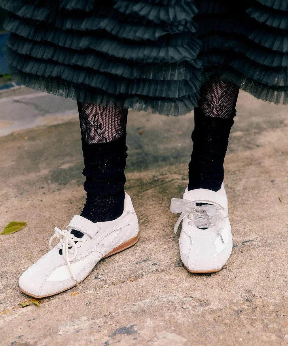 【KHIHO】 PINKING MARY JANE SNEAKERS - 11 colors