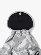 【fennec】BERRY POCKET BACKPACK [ SLIVER / BLACK ]