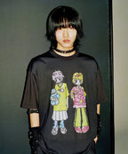 【niceghostclub】[ x soulpusssy cat ] ghostsoulgirl big big tee [white/black]