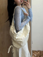 【fennec】LASSIE BAG [ IVORY / BLACK ]