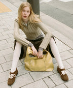 【KHIHO】 PINKING MARY JANE SNEAKERS - 11 colors