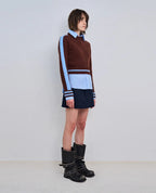 【NEGATIVETHREE】Slouchy Long Boots [Rub off black]
