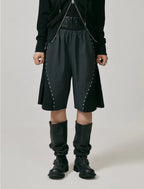 【NEGATIVETHREE】Slouchy Long Boots [Brown / Black]