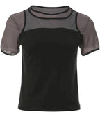 【Flare up】3-Layered T-Shirt [Black / Gray]