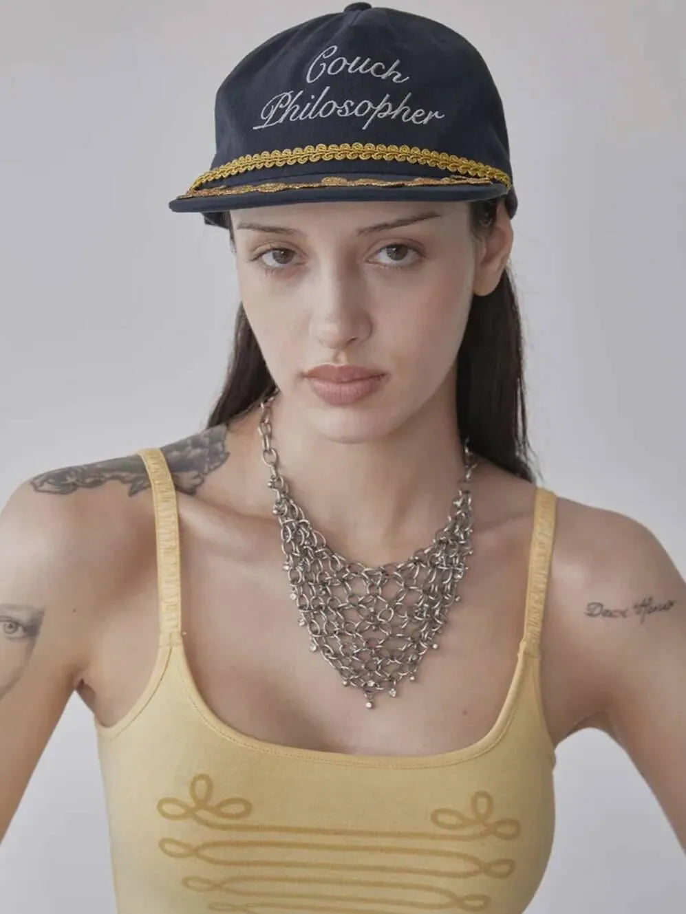 【SCULPTOR】Lazy Philosopher Cap [White / Navy / Black]（NAVY現貨）