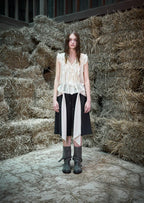 【NEGATIVETHREE】Slouchy Long Boots [Dusty Grey]