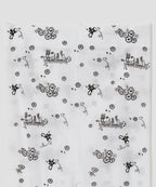 【typeservice】Scattered Print Tights [White]