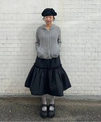 【typeservice】Frost Plaid Tights [Gray]