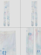 【typeservice】Soft Trace Tights [Pink / Blue]