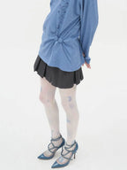 【typeservice】Soft Trace Tights [Pink / Blue]