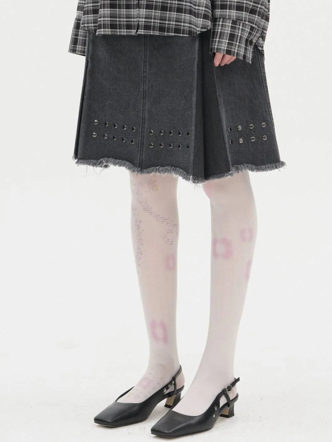 【typeservice】Soft Trace Tights [Pink / Blue]