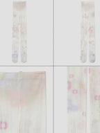 【typeservice】Soft Trace Tights [Pink / Blue]