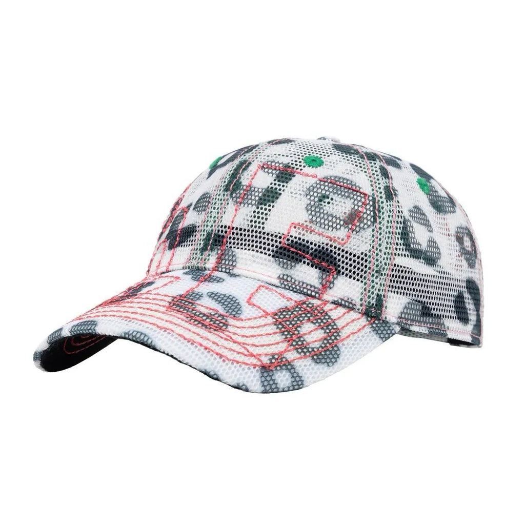 【b.Eautiful】Vapor Low Profile Hat [ Multi Leopard / White Leopard ]
