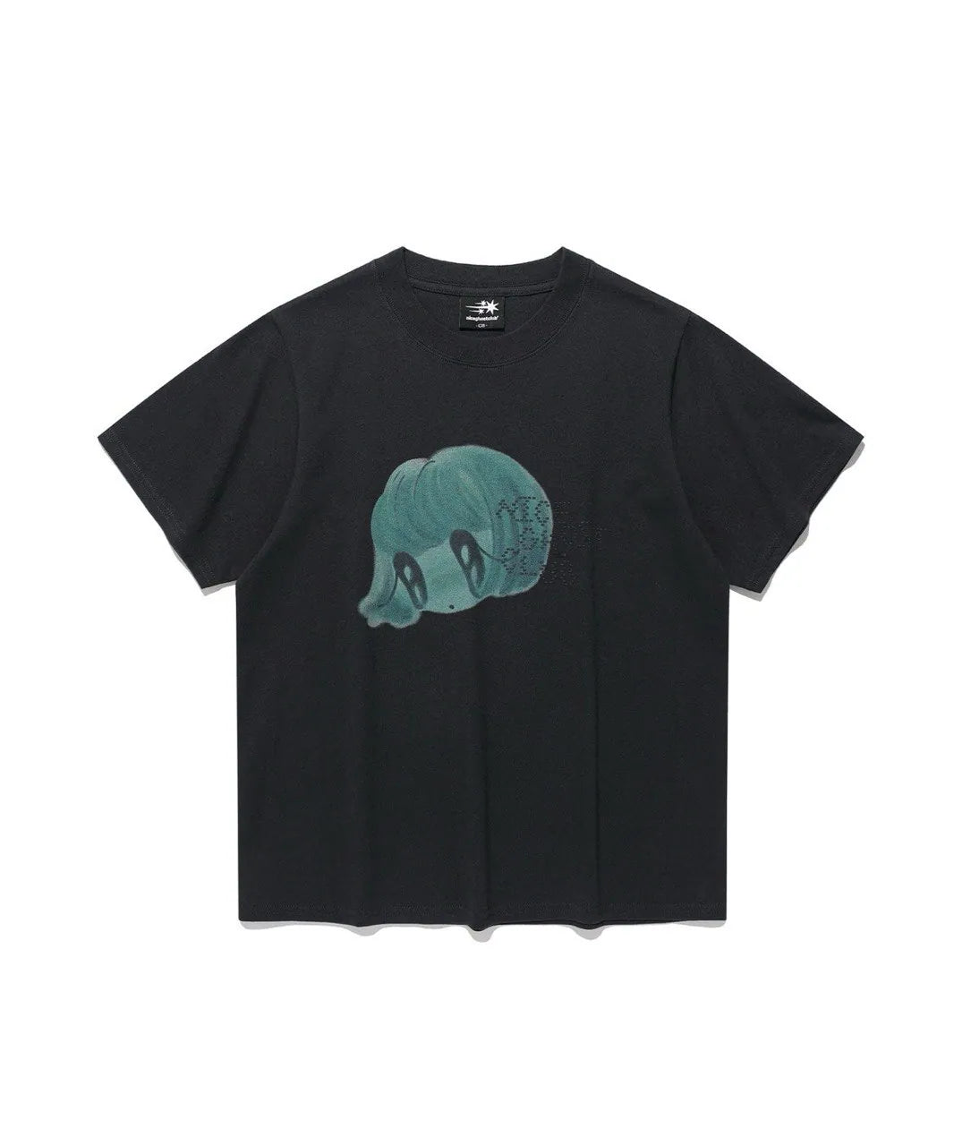 【niceghostclub】big eyes doll tee[ white / black / pink ]