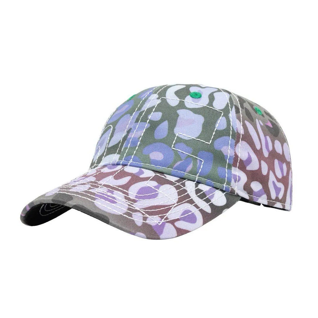 【b.Eautiful】Vapor Low Profile Hat [ Multi Leopard / White Leopard ]