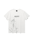 【niceghostclub】star girl tee [ ivory / white ]