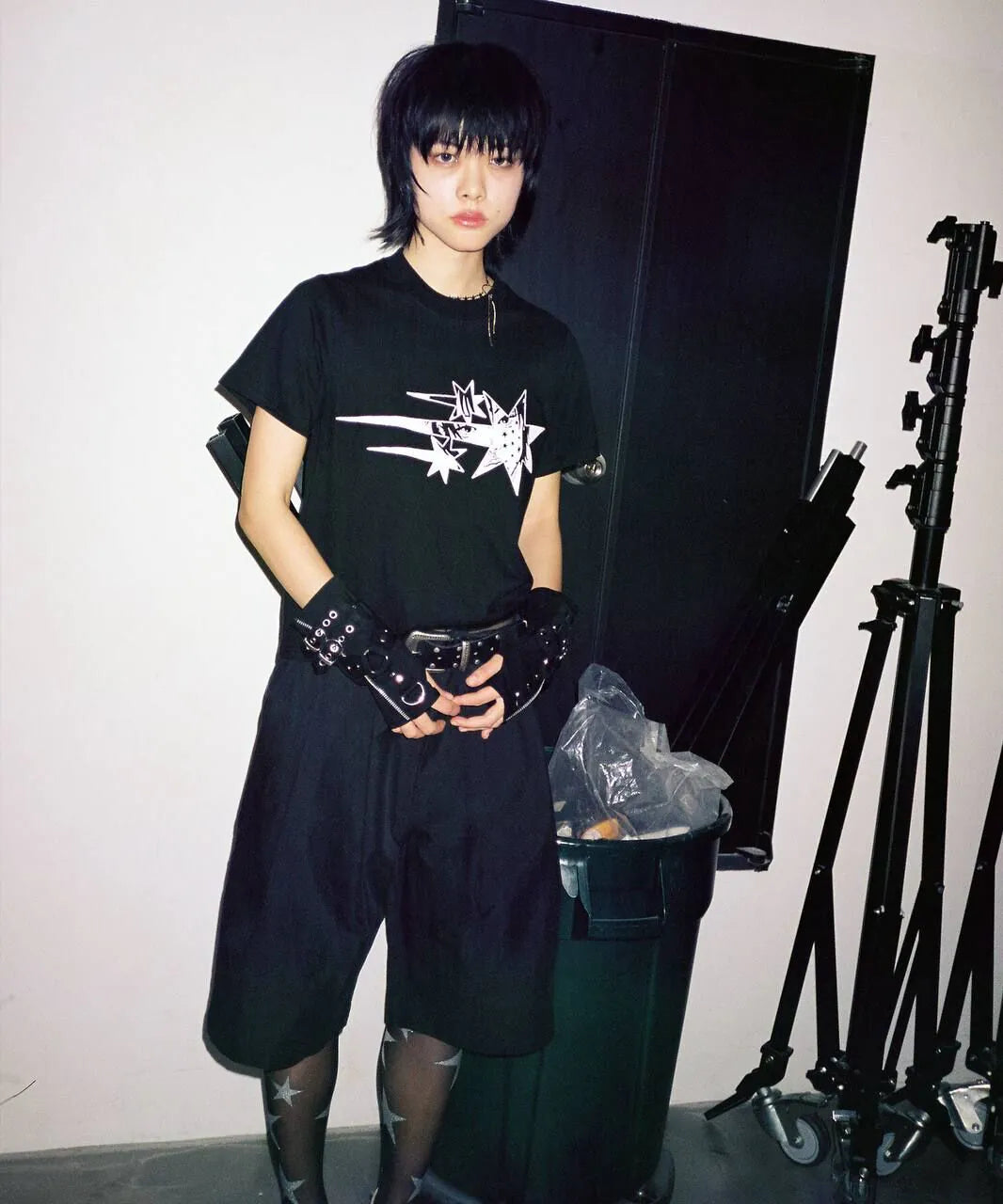 【niceghostclub】anime star tee [White / Black / Red]