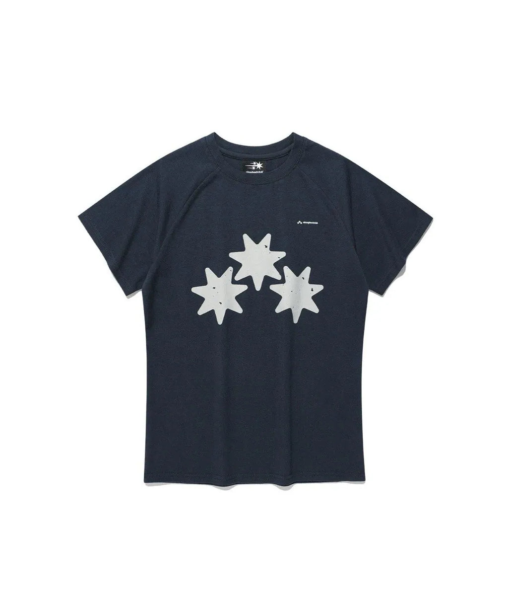 【niceghostclub】 religious symbol mini tee [ green / navy / grey ]