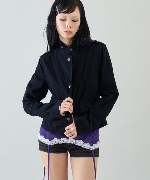 【WWG】2way 立領軍裝夾克外套 - 4 colors
