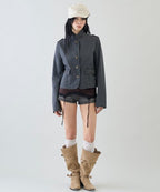 【WWG】2way 立領軍裝夾克外套 - 4 colors