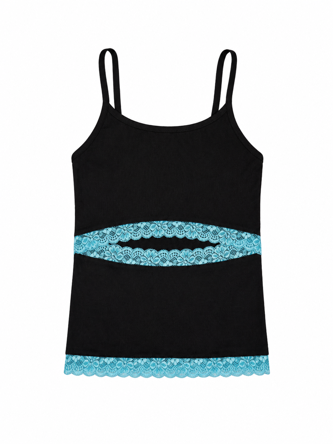 【odlyworkshop】Lace Cutout Tank  - 5 colors