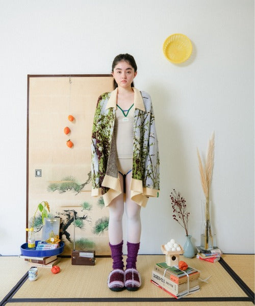 【PAMM】庭木開領針織長袖 - 2 colors