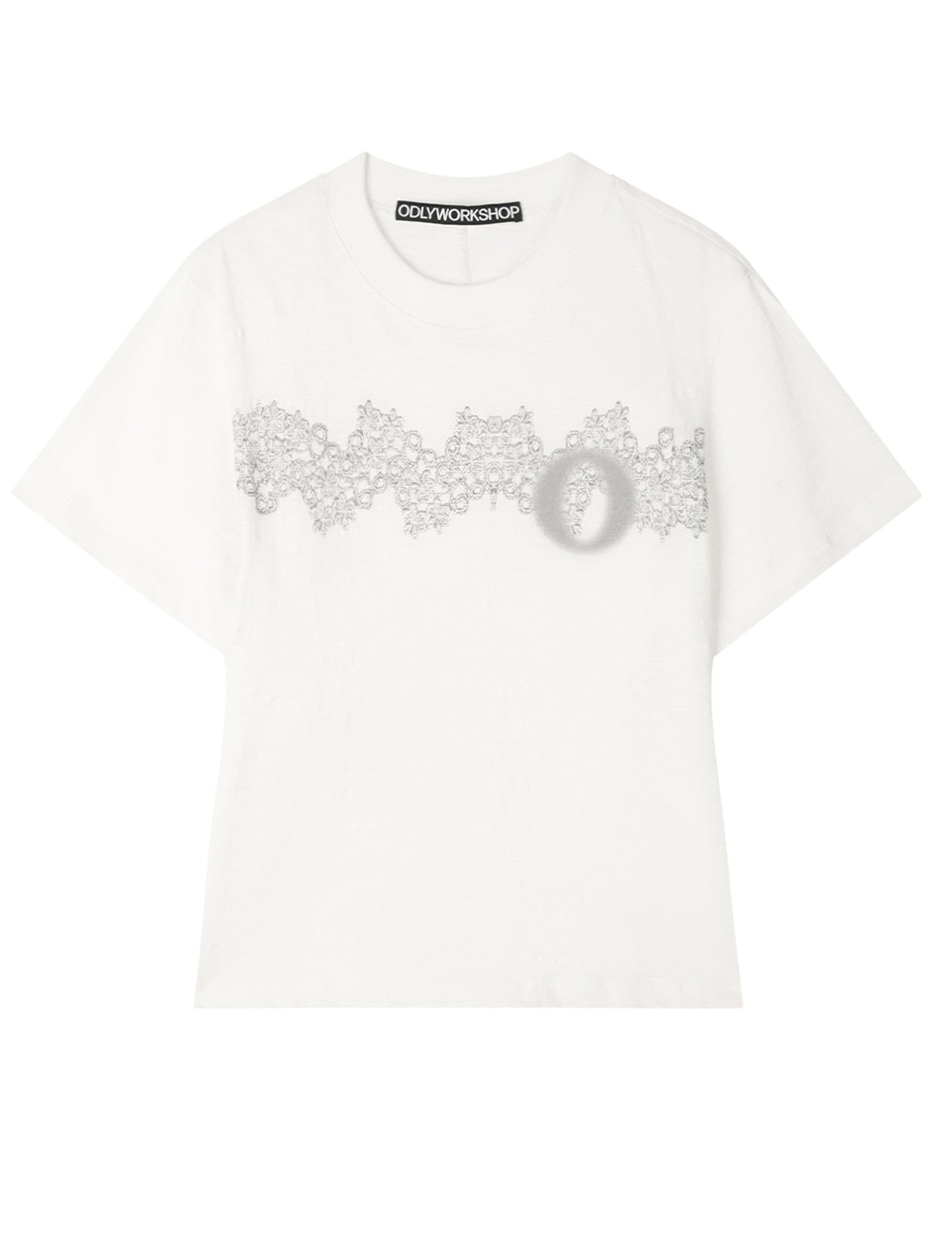 【odlyworkshop】Doily Corset Tee - 3 colors
