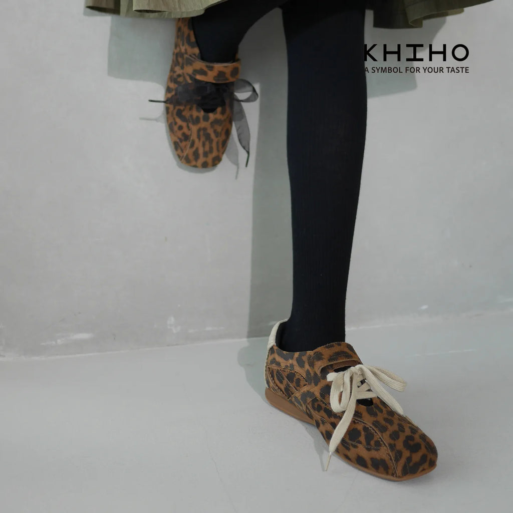 【KHIHO】 PINKING MARY JANE SNEAKERS - 11 colors