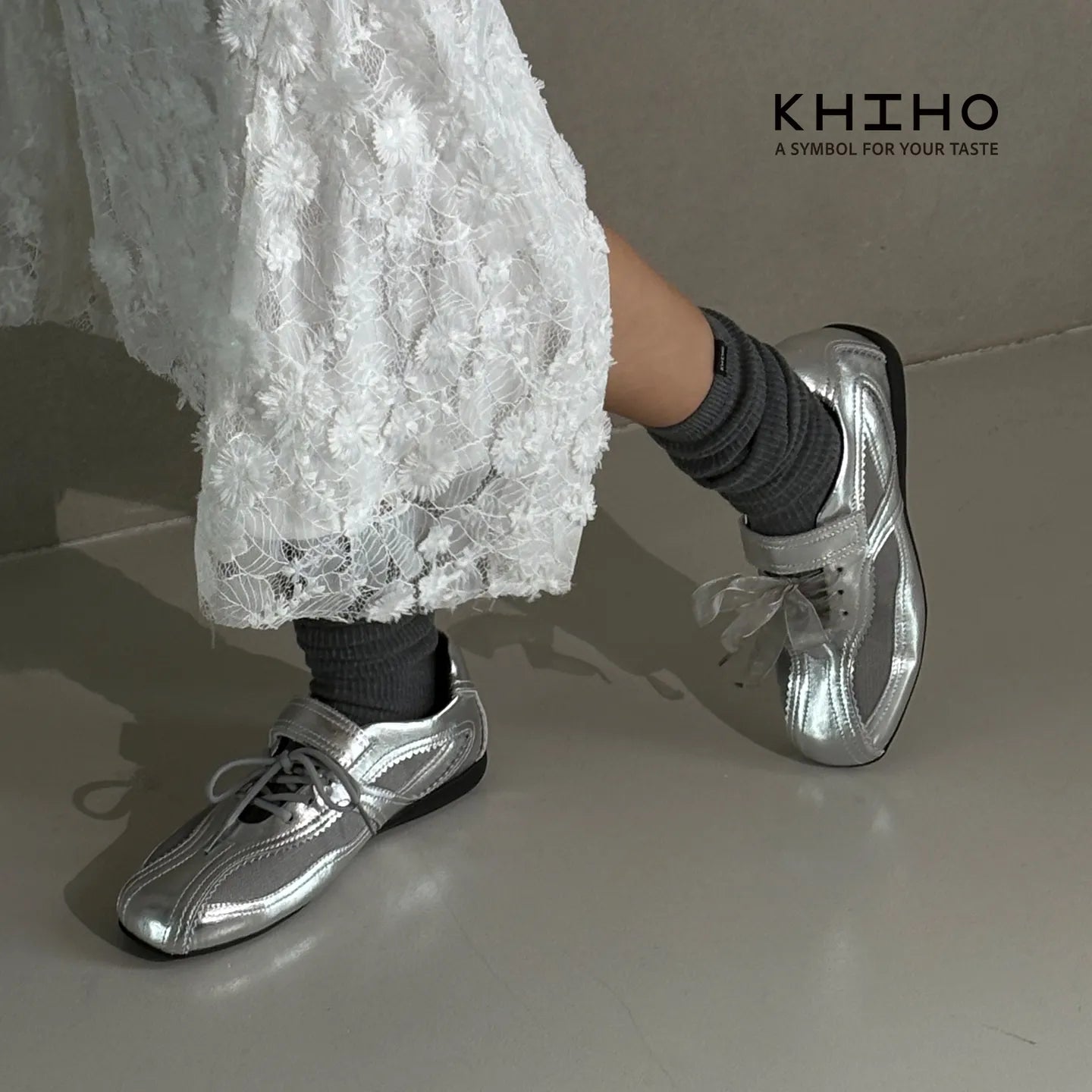 【KHIHO】 PINKING MARY JANE SNEAKERS - 11 colors