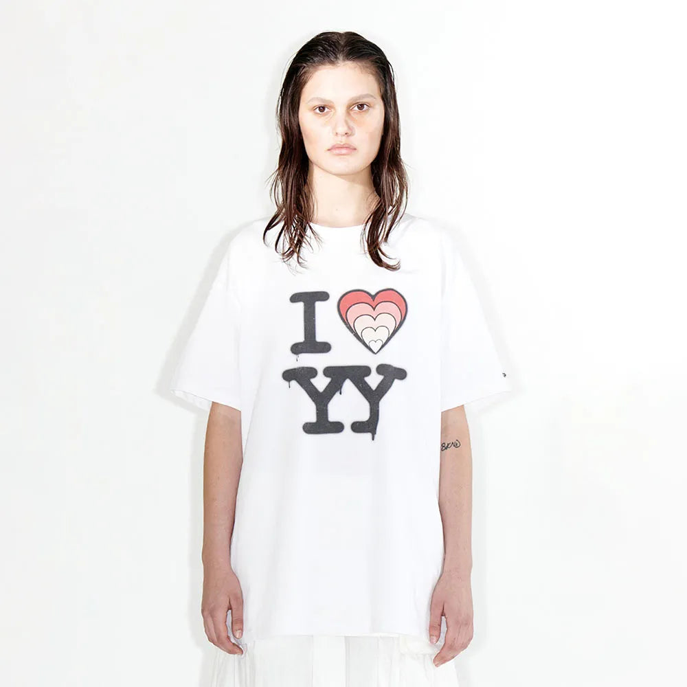 【OPEN YY】I❤️YY T-SHIRT [灰色現貨]