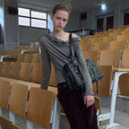 【kijun】TWIST ONE-SHOULDER LONG SLEEVE TOP - 3 colors