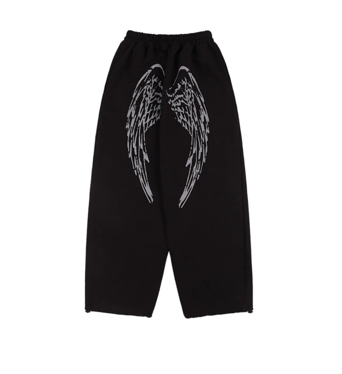 【Fancy Club】 ANGEL VINTAGE SWEATPANTS [Black / Blue / Gray / Pink]