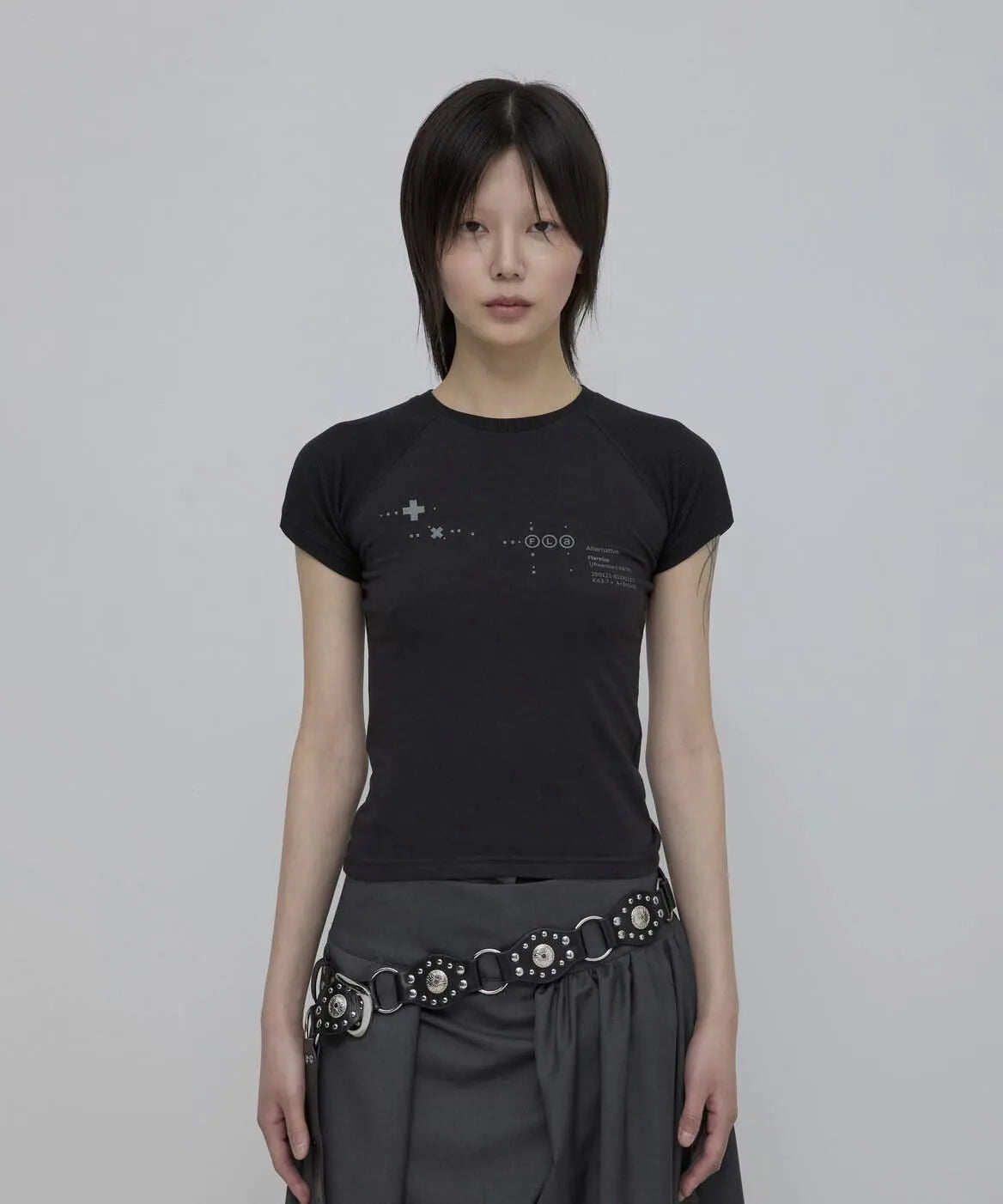 【Flare up】Muta Waffle Raglan T-Shirt  [6 colors]