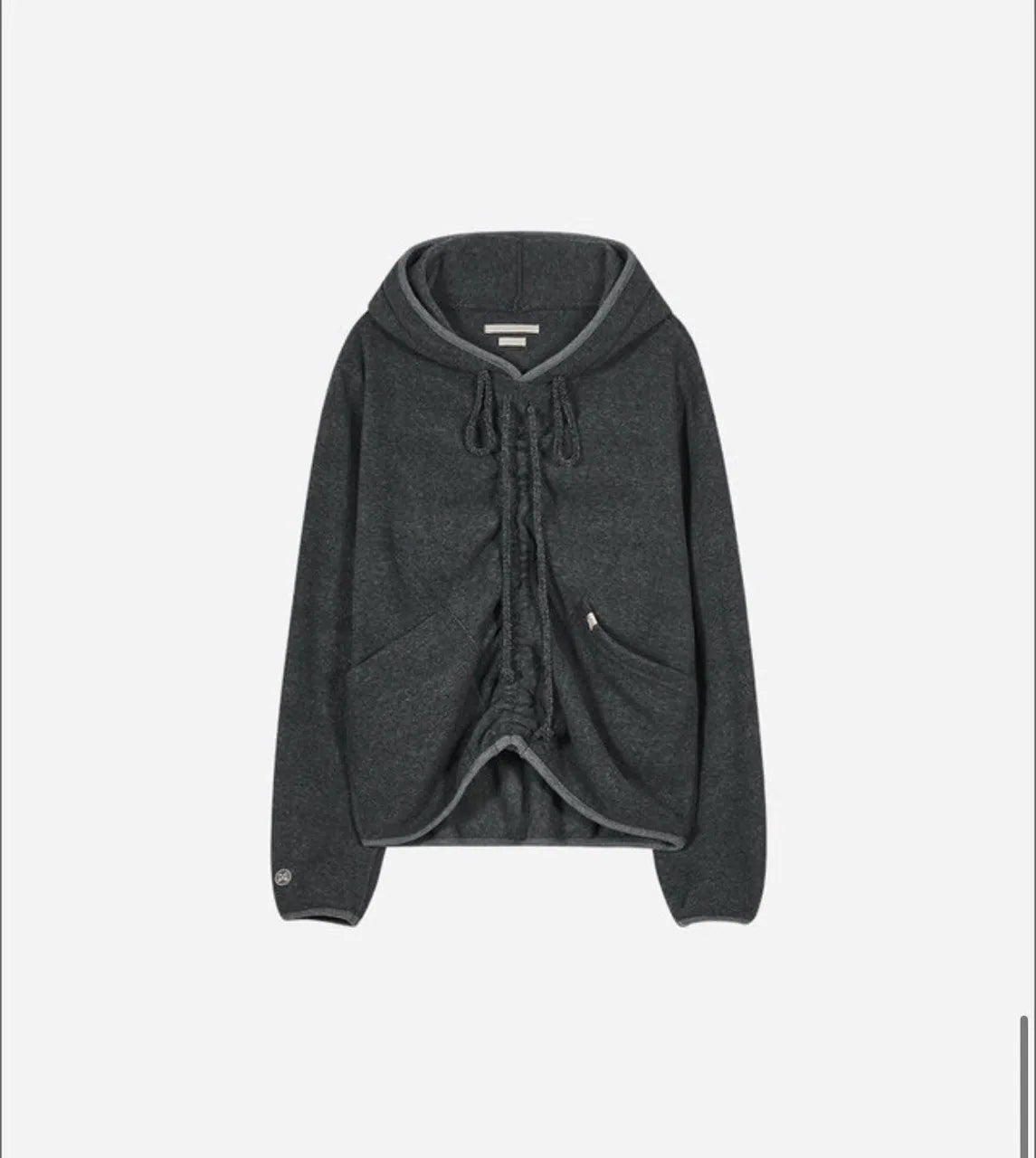 【typeservice】Soft Fleece Hoodie [Charcoal]