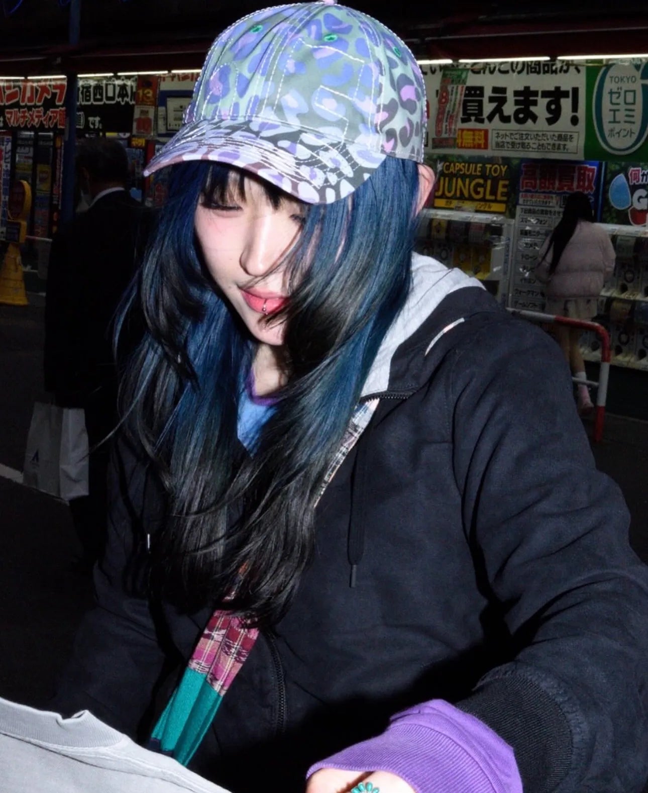 【b.Eautiful】Vapor Low Profile Hat [ Multi Leopard / White Leopard ]