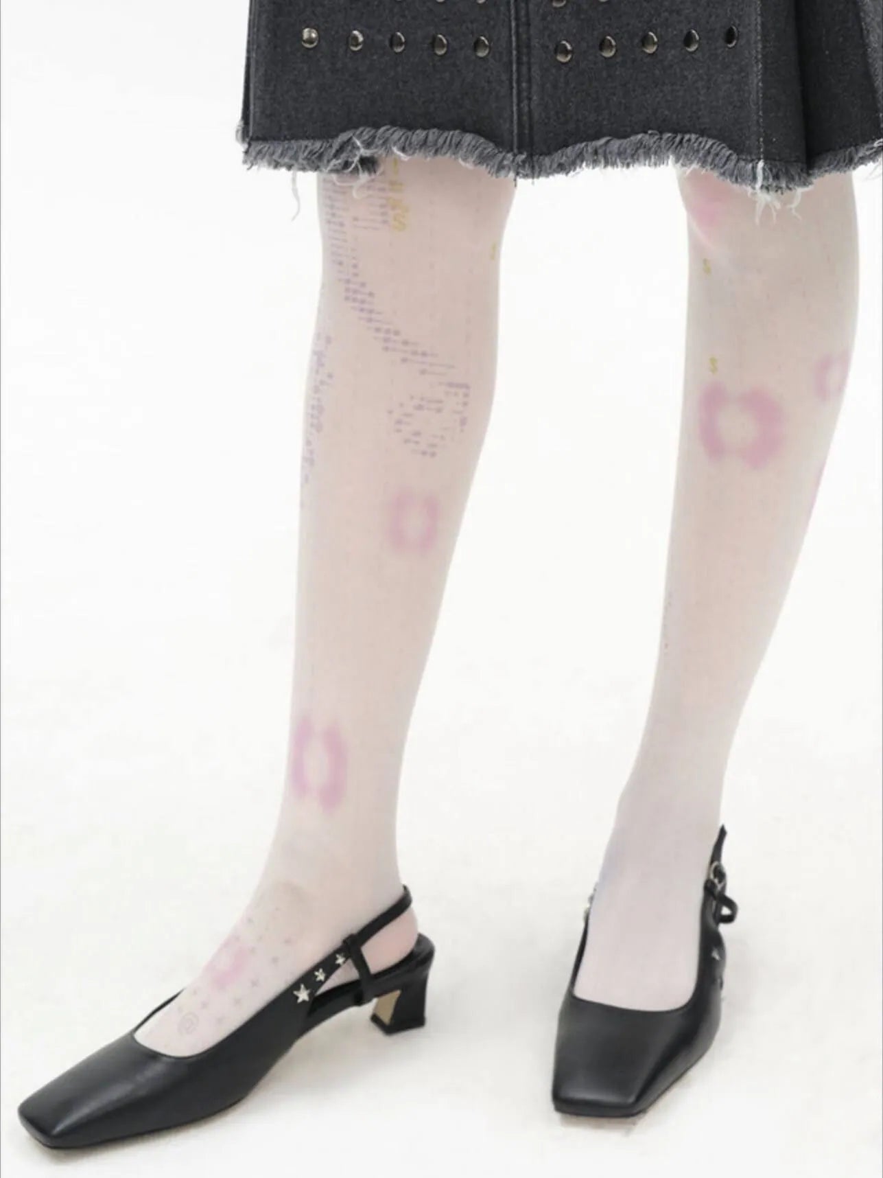 【typeservice】Soft Trace Tights [Pink / Blue]
